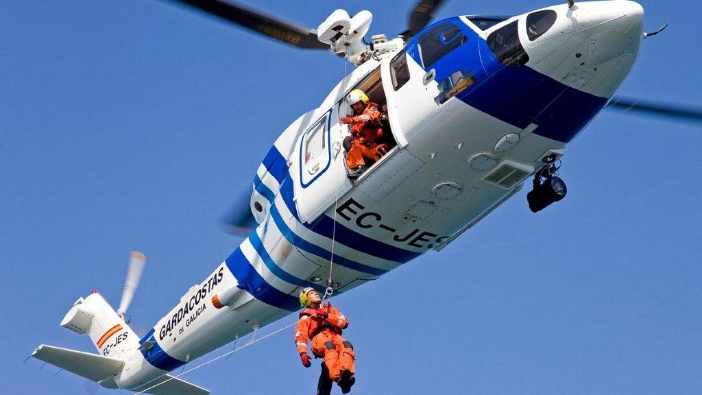 Helicóptero de salvamento Pesca II (Foto: Europa Press).