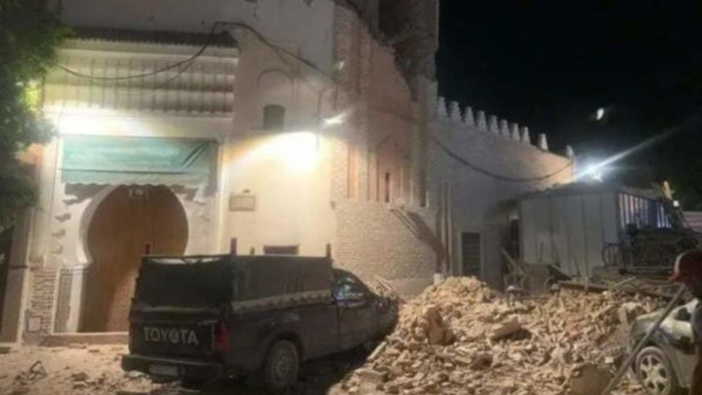 O sismo rexistrado esta sexta feira en Marrocos deixou máis de medio milleiro de persoas falecidas. (Foto: SeismixGeo/Earthquake News Everyday)
