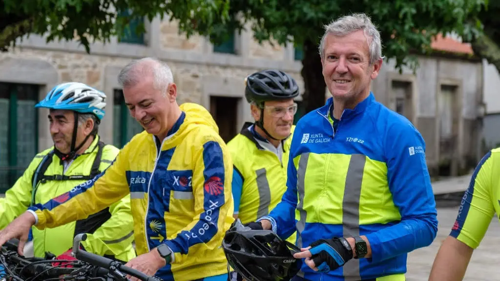 Alfonso Rueda, presidente da Xunta da Galiza, este s&aacute;bado en Compostela. (Foto: Xunta da Galiza)