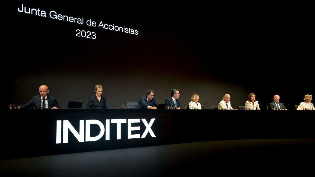 Xunta Xeral de Accionistas de Inditex, o pasado 11 de xullo. (Foto: M. Dylan / Europa Press)