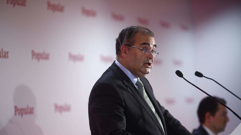 Ángel Ron, presidente do Banco Popular até 2017 (Foto: Europa Press).