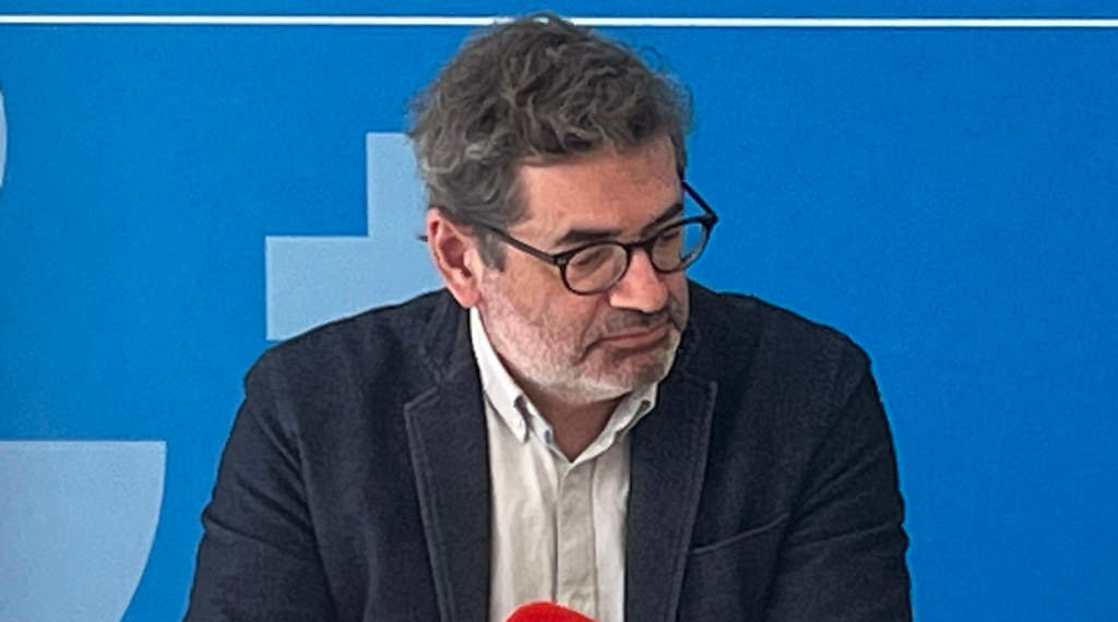 Ramón Domínguez, até agora presidente da Federación de Librarías da Galiza (Foto: Nós Diario).