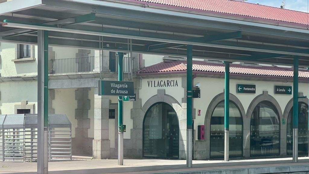 Estación de tren de Vilagarcía. (Foto: Europa Press)