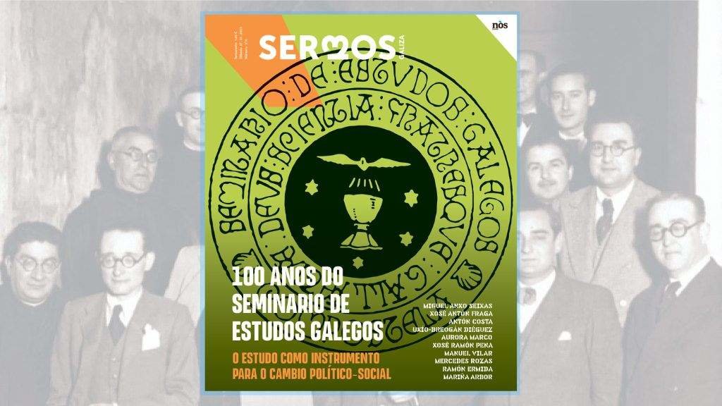 Capa do 'Sermos Galiza' especial sobre o centenario do Seminario de Estudos Galegos.