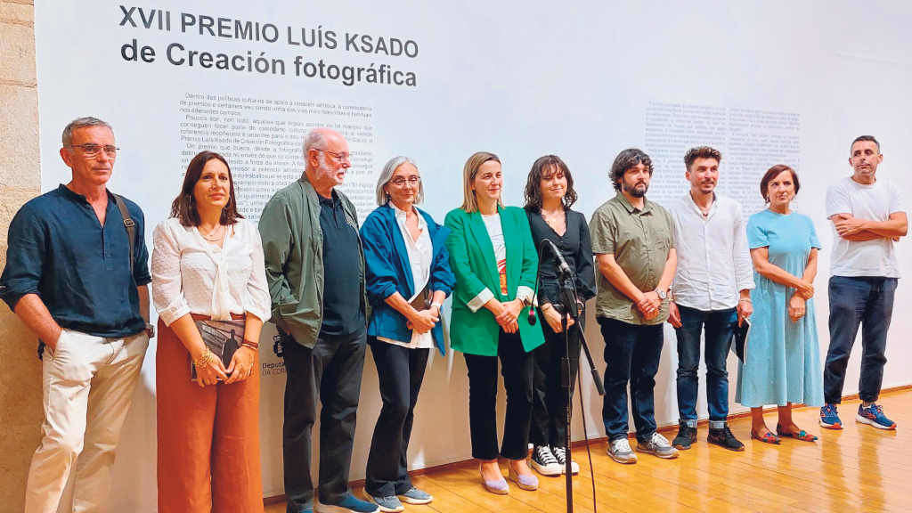 Presentación do premio Ksado esta cuarta feira (Foto: Concello de Santiago).