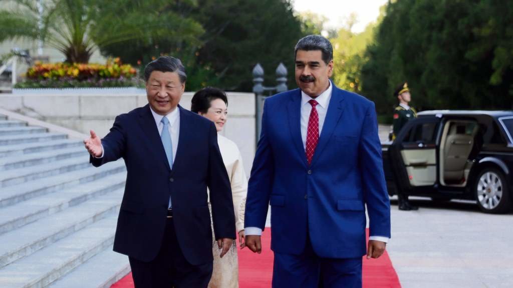 Xi Jinping recibiu Nicolás Maduro no Gran Palacio do Pobo de Beijing o pasado 13 de setembro. (Foto: Prensa Miraflores)