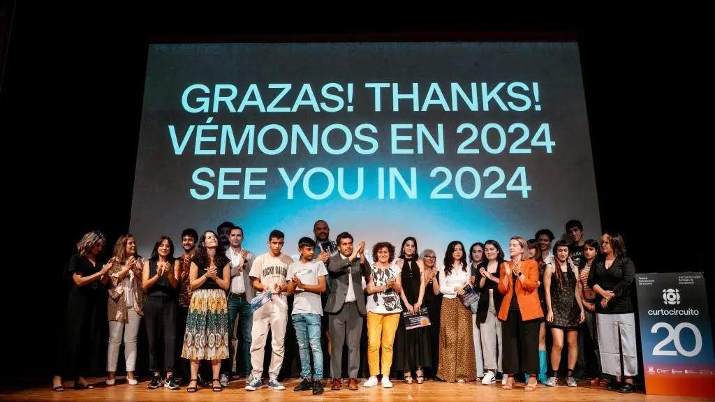 Acto de clausura do Curtocircu&iacute;to.