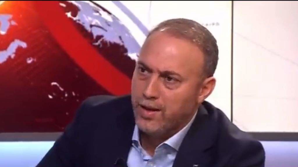 Husam Zomlot, embaixador palestino no Reino Unido, entrevistado na 'BBC'.