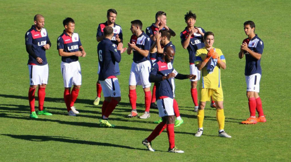 O FC Maia, un dos equipos que xogará o encontro (Foto: Maisfutebol.pt).