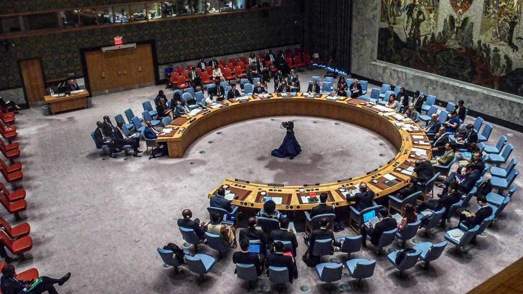Reunión do Consello de Seguridade da ONU nunha imaxe de arquivo (Foto: Europa Press / Contacto / Bianca Otero).