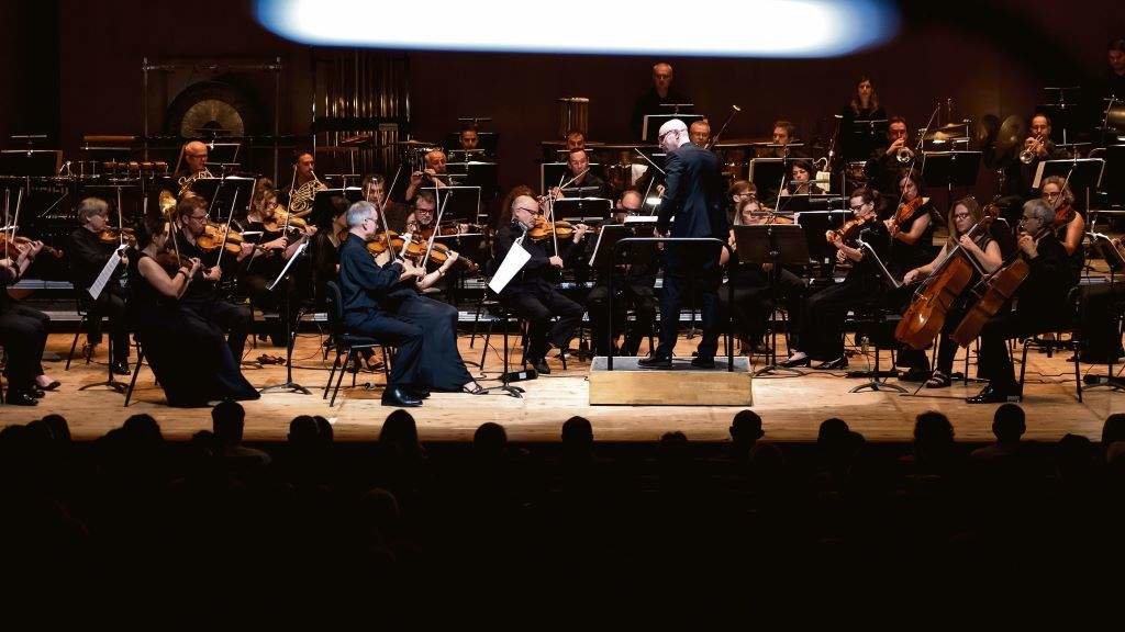 Concerto da Real Filharmonía de Galicia no marco do proxecto Sensoxenoma o pasado mes de setembro.