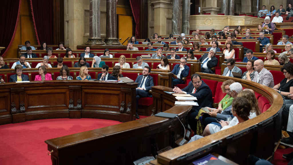 Vista do Parlament de Catalunya (Foto: David Zorrakino / Europa Press).