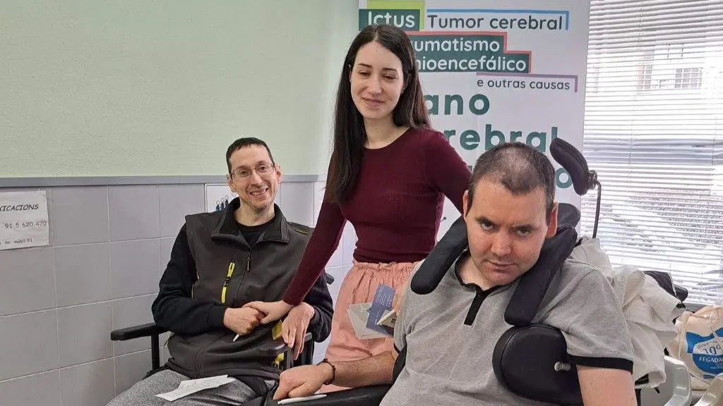 Xornada de sensibilizaci&oacute;n e prevenci&oacute;n do ictus, principal causa de dano cerebral, nos Tilos, Teo, a cargo da Asociaci&oacute;n Sarela. (Foto: Asociaci&oacute;n de Dano Cerebral de Compostela Sarela).
