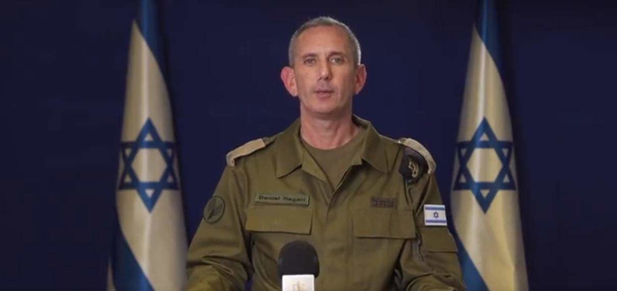 O portavoz do Exército de Israel Daniel Hagari. (Foto: IDF)