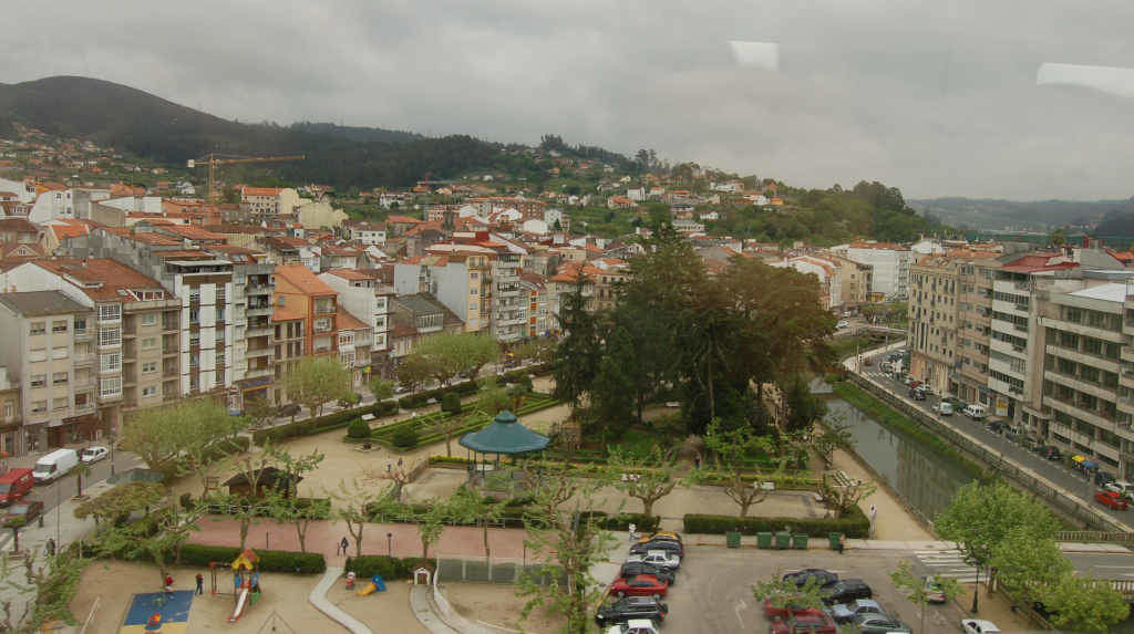 Vista xeral da localidade de Redondela (Foto: Adrián Estévez).
