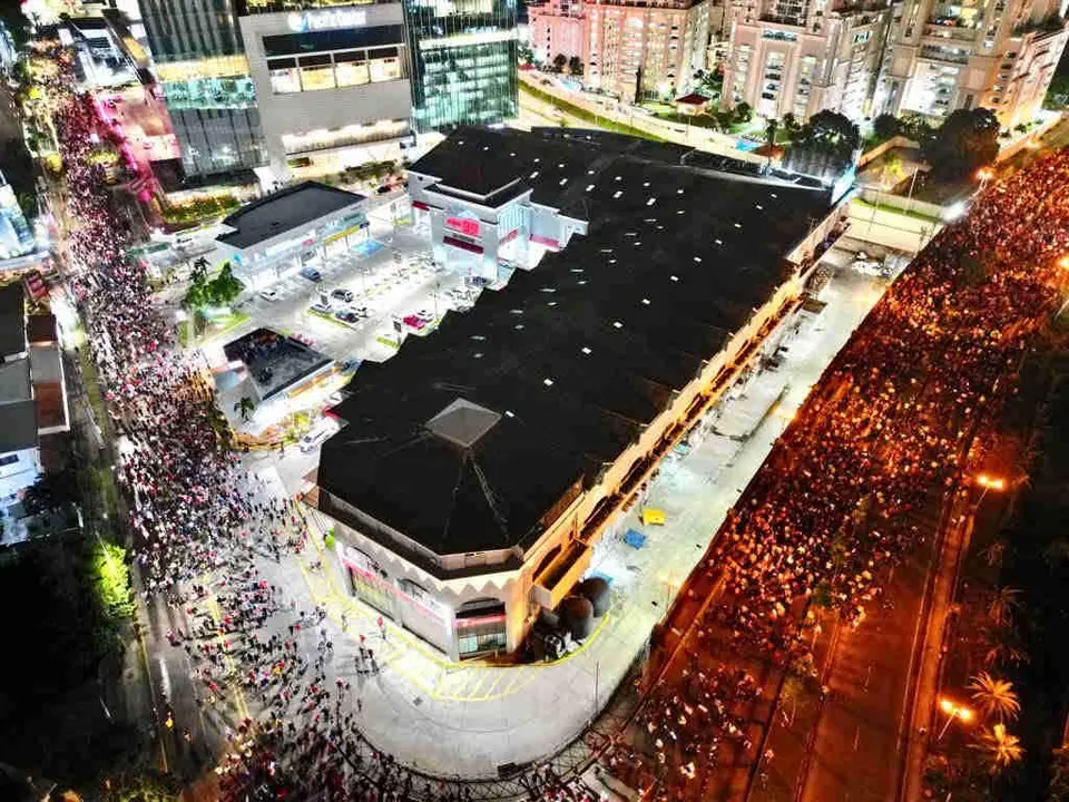 Manifestaci&oacute;n contra unha mina de cobre a ceo aberto en Panam&aacute;. (Foto: Terri Thrush)