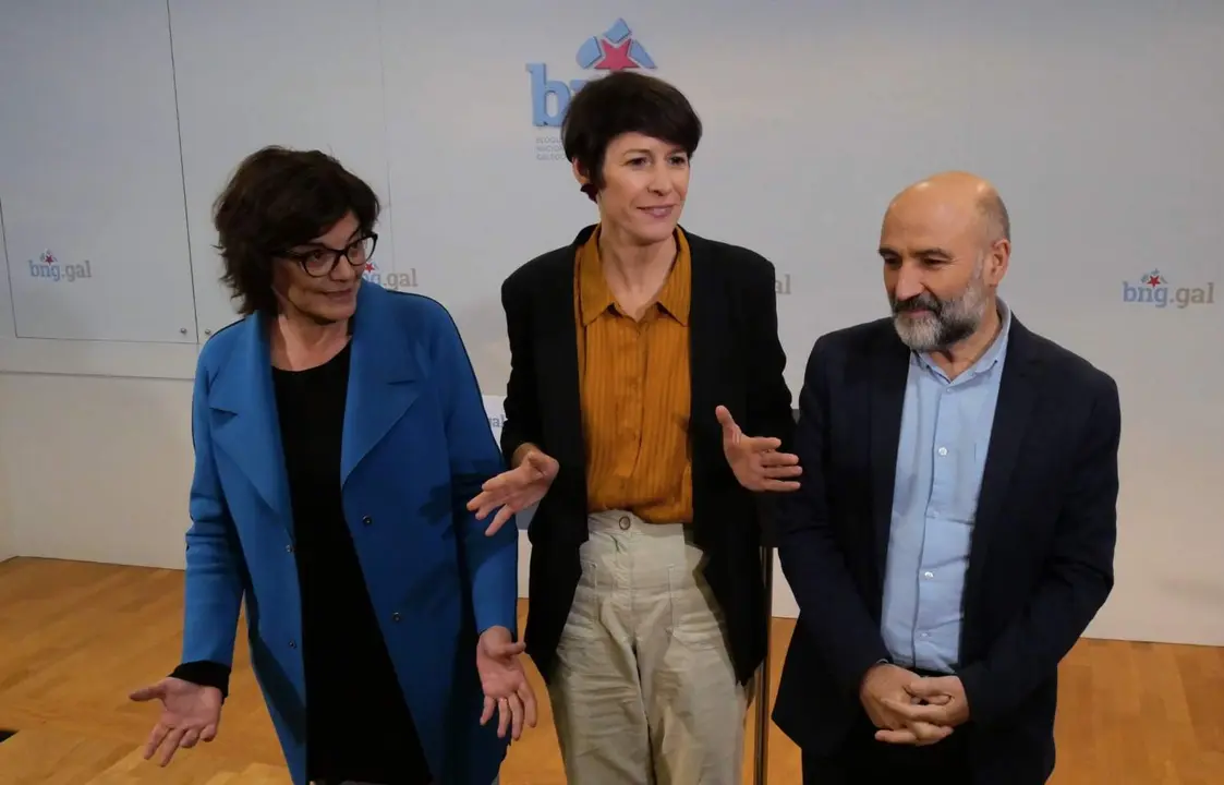 Carme da Silva, Ana Pont&oacute;n e N&eacute;stor Rego (Foto: N&oacute;s Diario).