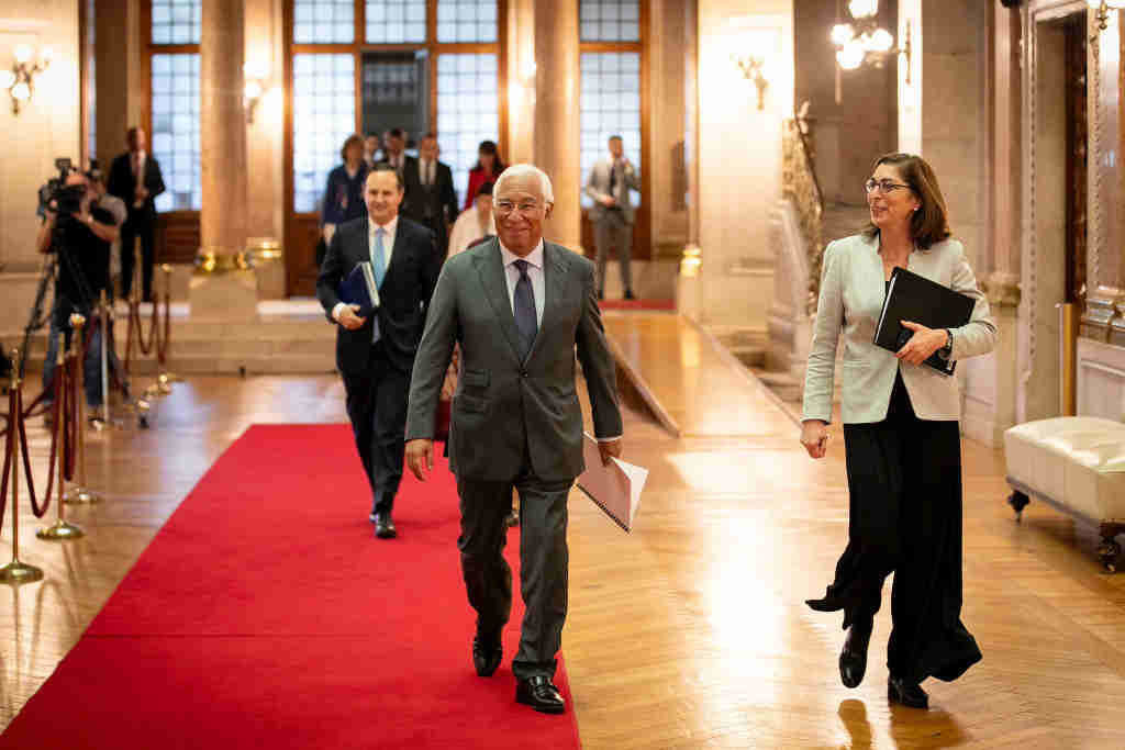 O ex primeiro ministro portugués, António Costa, a finais de outubro na Assembleia da República. (Foto: Nós Diario)