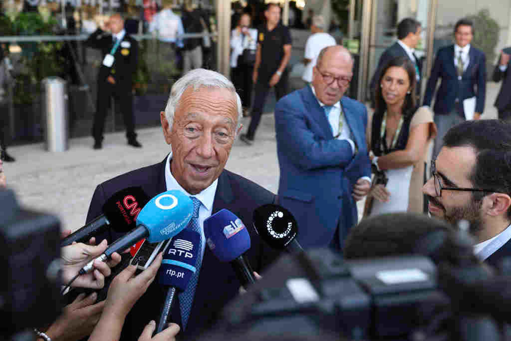 O presidente luso, Marcelo Rebelo de Sousa, en setembro. (Foto: Europa Press / Contacto / Paulo Spranger / Global Imagen)