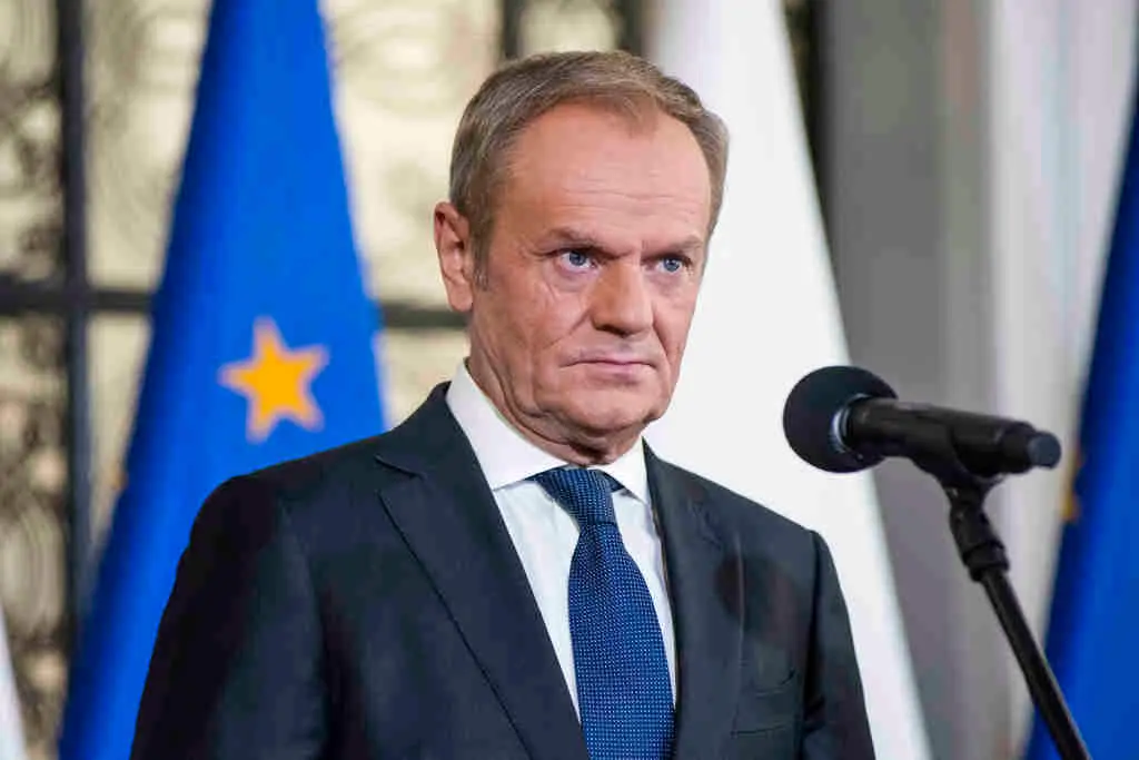 Donald Tusk a finais de outubro. (Attila Husejnow / SOPA Images via / DPA)