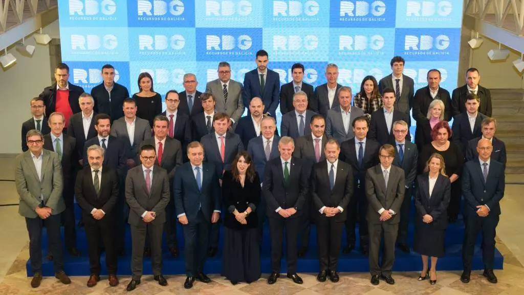 Presentaci&oacute;n da sociedade mixta impulsada pola Xunta. (Foto: Europa Press)