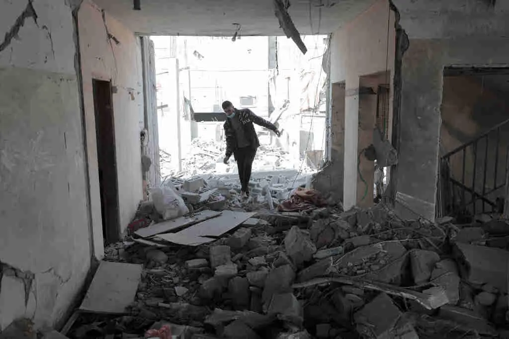 Campo de refuxiados en Gaza. (Foto: APA Images v&iacute;a ZUMA Press Wire / DPA)
