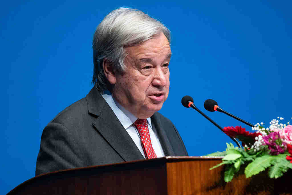 António Guterres (ONU). (Foto: Prabin Ranabhat / Europa Press / Contacto)