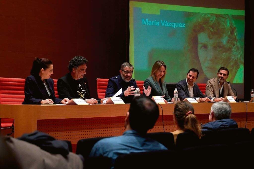 Presentación do programa da 16ª edición de Culturgal, 0 16de novembro, no Pazo da Cultura de Pontevedra.