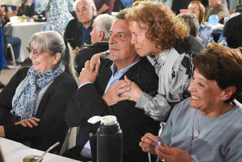 Sergio Massa na campa&ntilde;a. (Foto: N&oacute;s Diario)