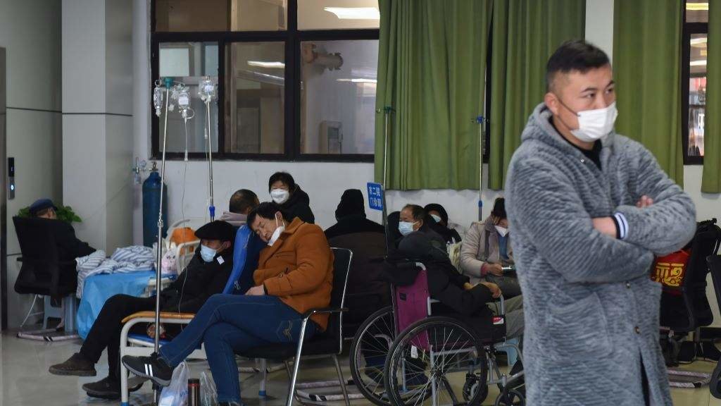 Pacientes nun hospital da cidade chinesa de Fuyang, nunha imaxe de arquivo. (Foto: Europa Press)
