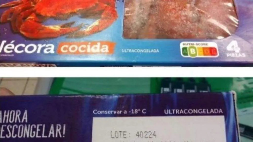 Consumo alerta da pos&iacute;bel presenza de 'Salmonella' en n&eacute;coras da marca Pescanova. (Foto: Europa Press)