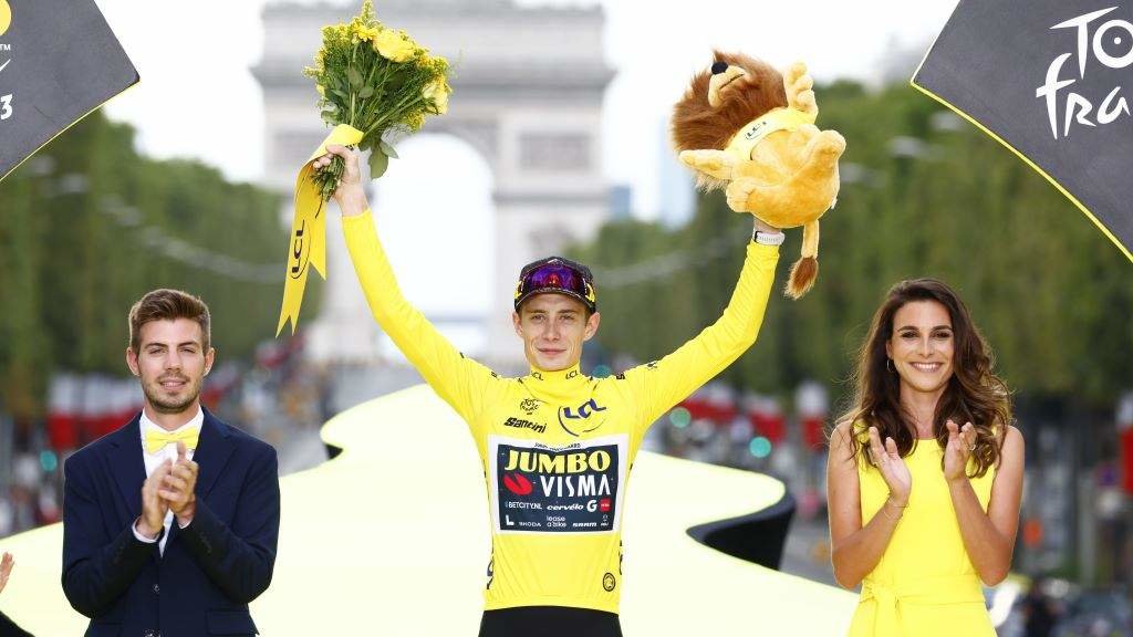 Jonas Vingegaard gañou este ano o Tour de Francia nunha tempada que comezou facéndose coa vitoria no Gran Camiño da Galiza. (Foto: Etienne Garnier / Belga / DPA)