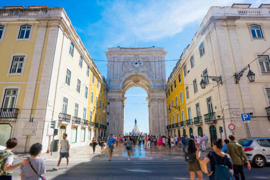 Praça do Comércio na capital portuguesa, Lisboa. (Foto: Eugenio Marongiu)