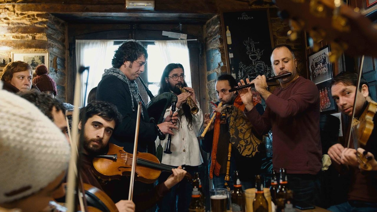 Xuntanza de músicos no Bar Figueiro. (Foto: Foliada de Fonsagrada)