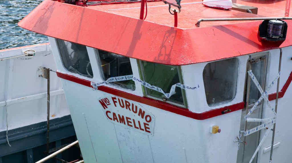 O barco 'Nono Furuno' (Foto: César Arxina / Europa Press).