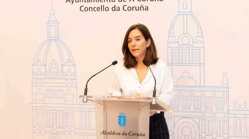 A alcaldesa da Coruña, Inés Rei (Foto: Andy Pérez).