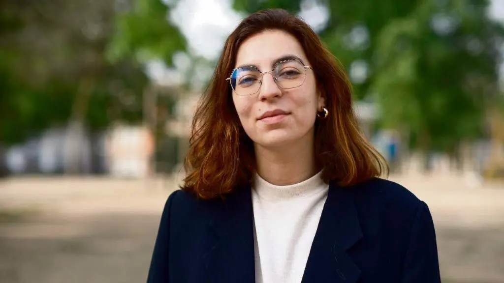 Marta G&oacute;mez Mart&iacute;n, secretaria xeral de Galiza Nova. (Foto: N&oacute;s Diario)