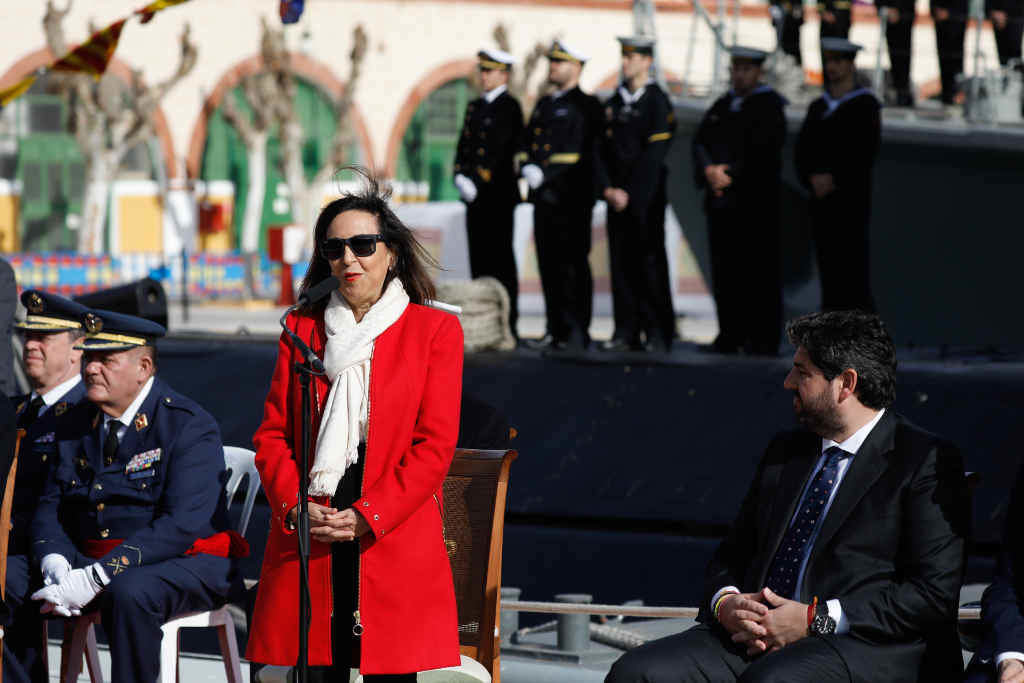 Margarita Robles, ministra española de Defensa, a finais de novembro. (Foto: Edu Botella / Europa Press)