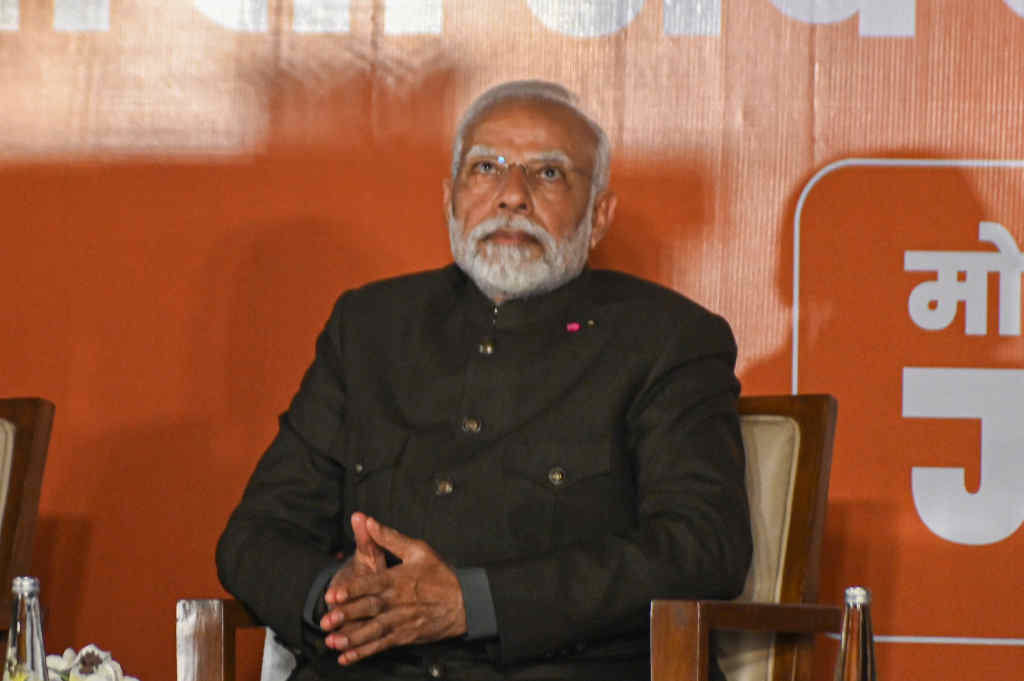 O primeiro ministro indio Narendra Modi. (Foto: Kabir Jhangiani / Europa Press / Contacto)