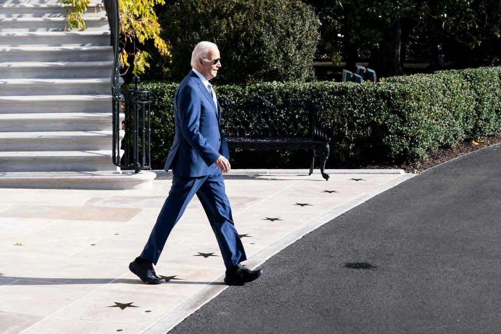 O presidente estadounidense, Joe Biden, a pasada semana. (Foto: Michael Brochstein / Europa Press / Contacto)
