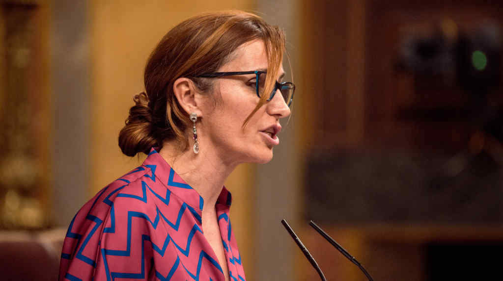 A ministra de Sanidade, Mónica García (Foto: Gabriel Luengas / Europa Press).