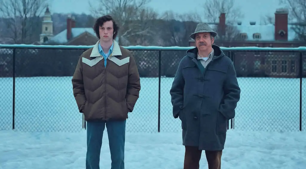 Dominic Sessa e Paul Giamatti (Foto: Focus Features).