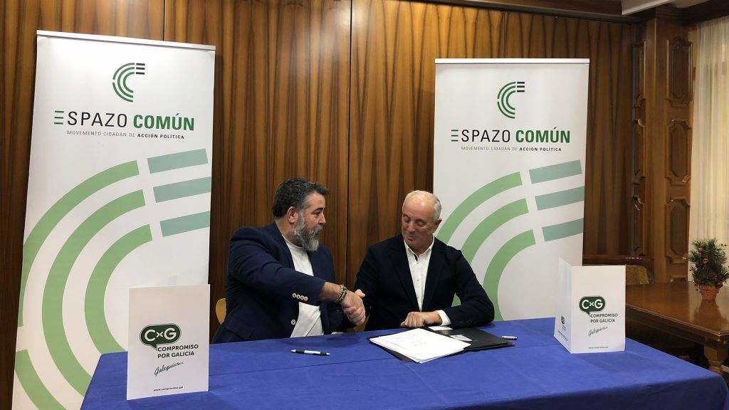 Juan Carlos Piñeiro e Pachi Vázquez, hoxe. (Foto: Europa Press)