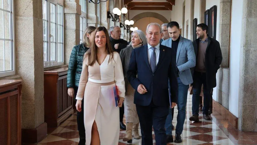 Mayra Garc&iacute;a e Jos&eacute; Tom&eacute;, hoxe. (Foto: Europa Press)