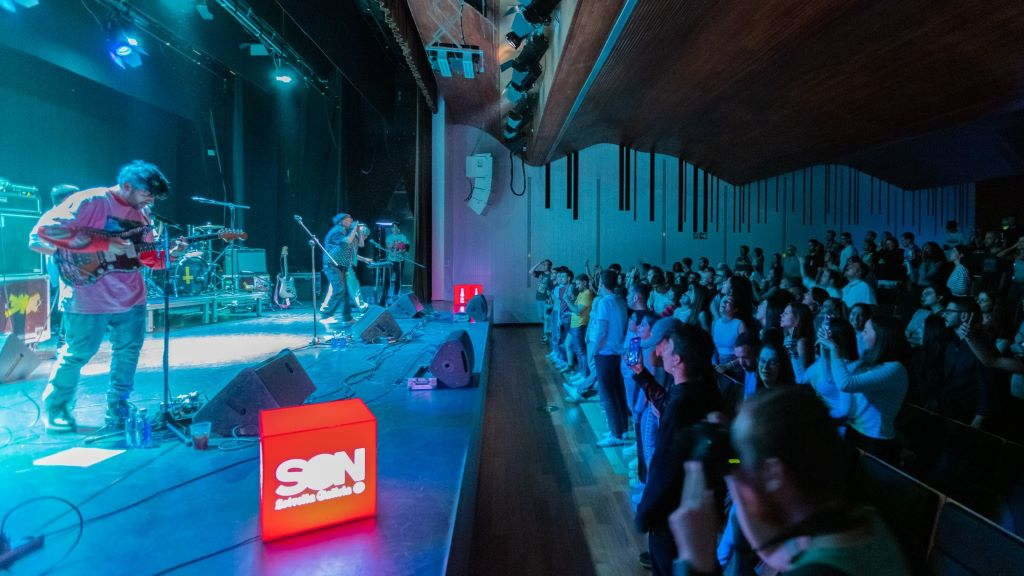 A banda Cupido fechou a edición de 2022 do festival Underfest en Vigo. (Foto: Festival Underfest).