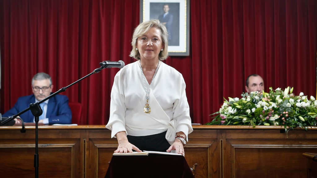Paula Alvarellos, a nova alcaldesa de Lugo (Foto: Carlos Castro / Europa Press).