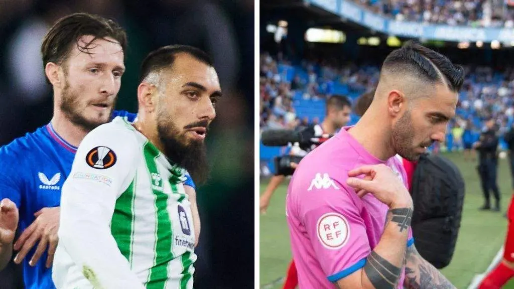 Borja Iglesias e Ian Mackay. (Fotos: Europa Press | RC Deportivo)