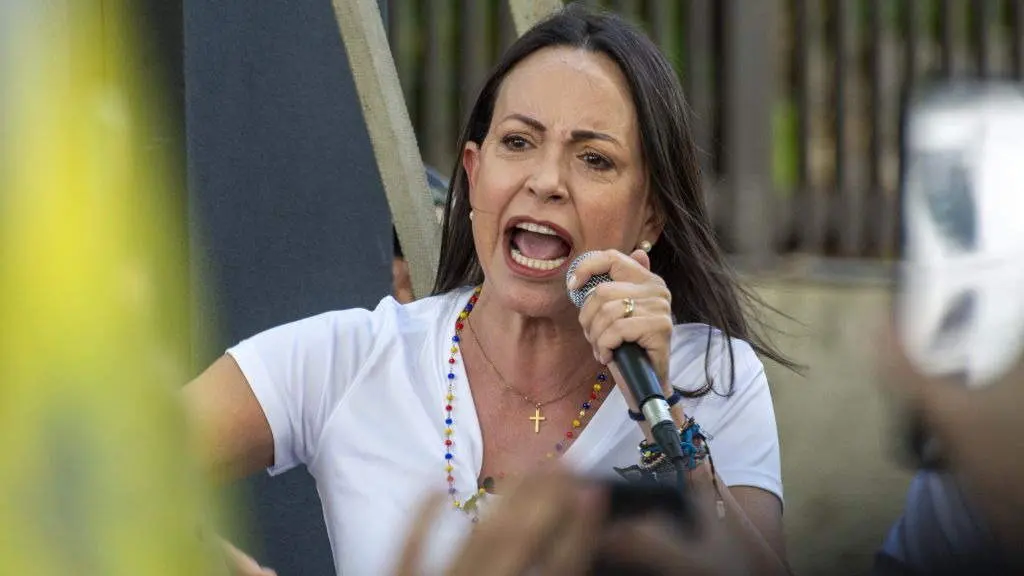 Mar&iacute;a Corina Machado, l&iacute;der da oposici&oacute;n venezolana. (Foto: Europa Press / Jimmy Villalta)