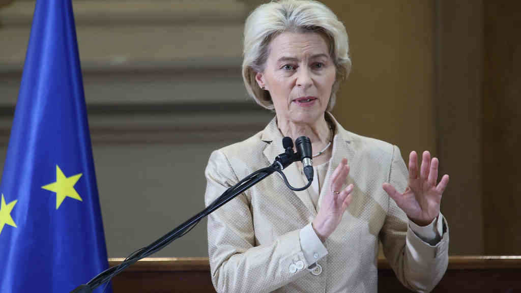 A presidenta da Comisión Europea, Ursula von der Leyen. (Foto: Michele Nucci / Europa Press / Contacto)