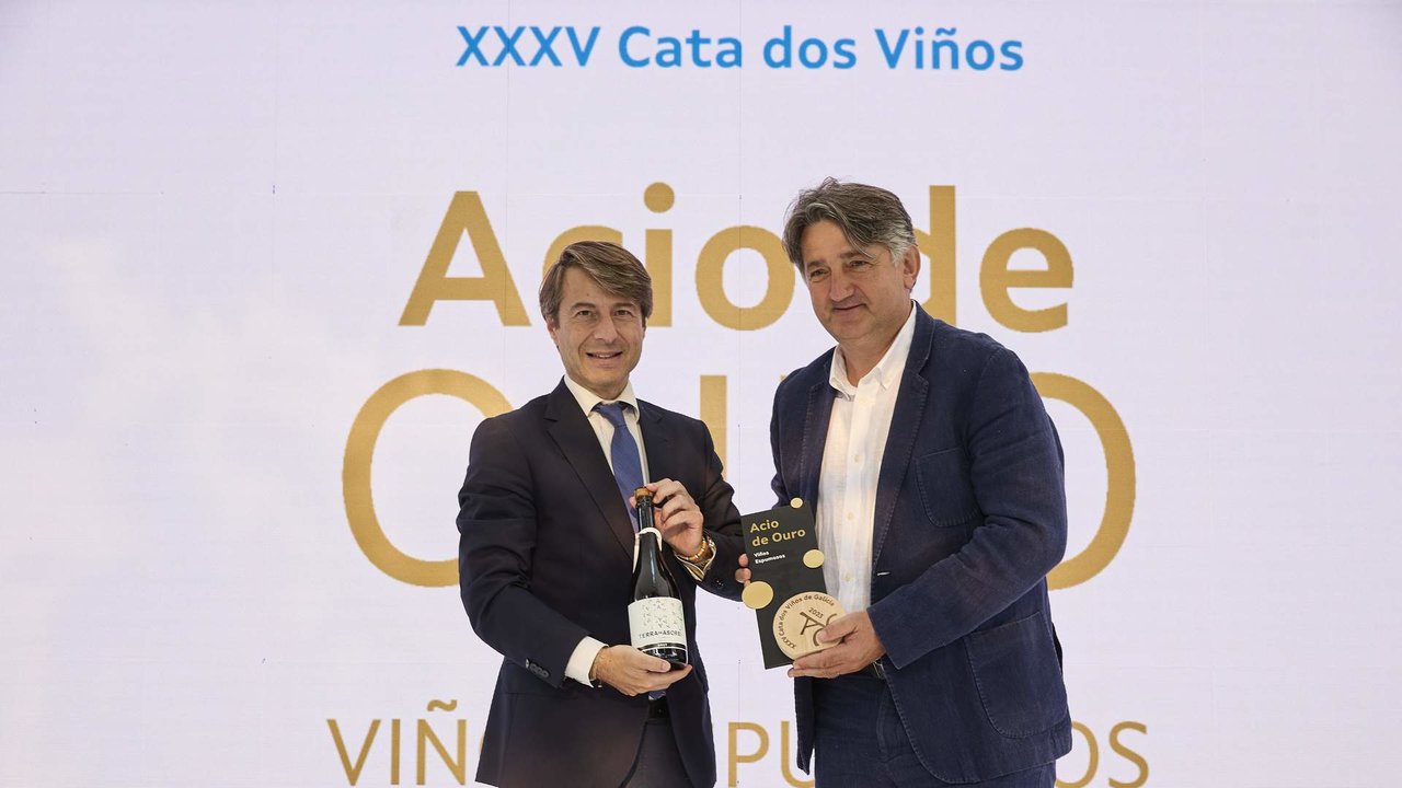 O viño xa fora premiado como un dos mellores da Galiza,.